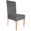 Husă pentru scaun Henry - antracit, Romantik / Landhaus, textil (40/65/45cm) - Modern Living