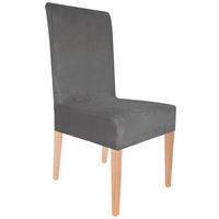 Husă pentru scaun Henry - antracit, Romantik / Landhaus, textil (40/65/45cm) - Modern Living