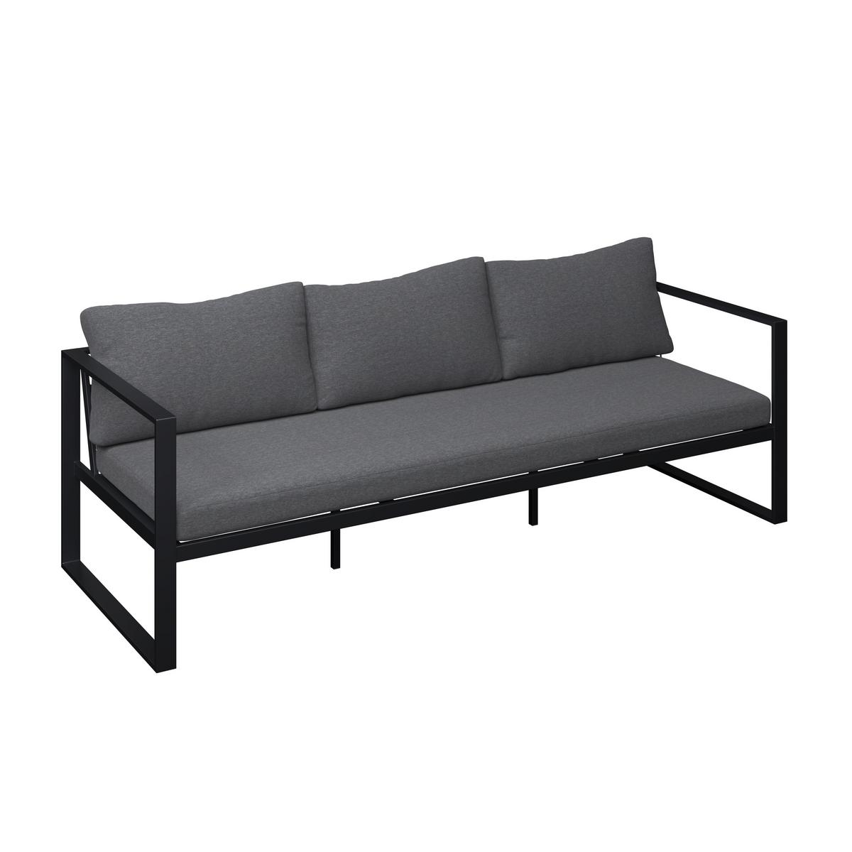 Set grădină Aurelia - antracit, Modern, sticlă/metal - Mömax