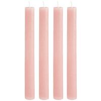 Namizna Sveča Melia I - svetlo roza, Basics, parafin (2/20cm) - Modern Living