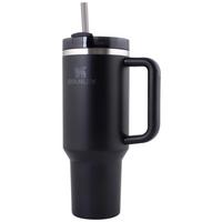Thermobecher Stanley Cup Quencher Schwarz ca. 1,18l - Schwarz, MODERN, Metall (10/14,8/31,8cm)