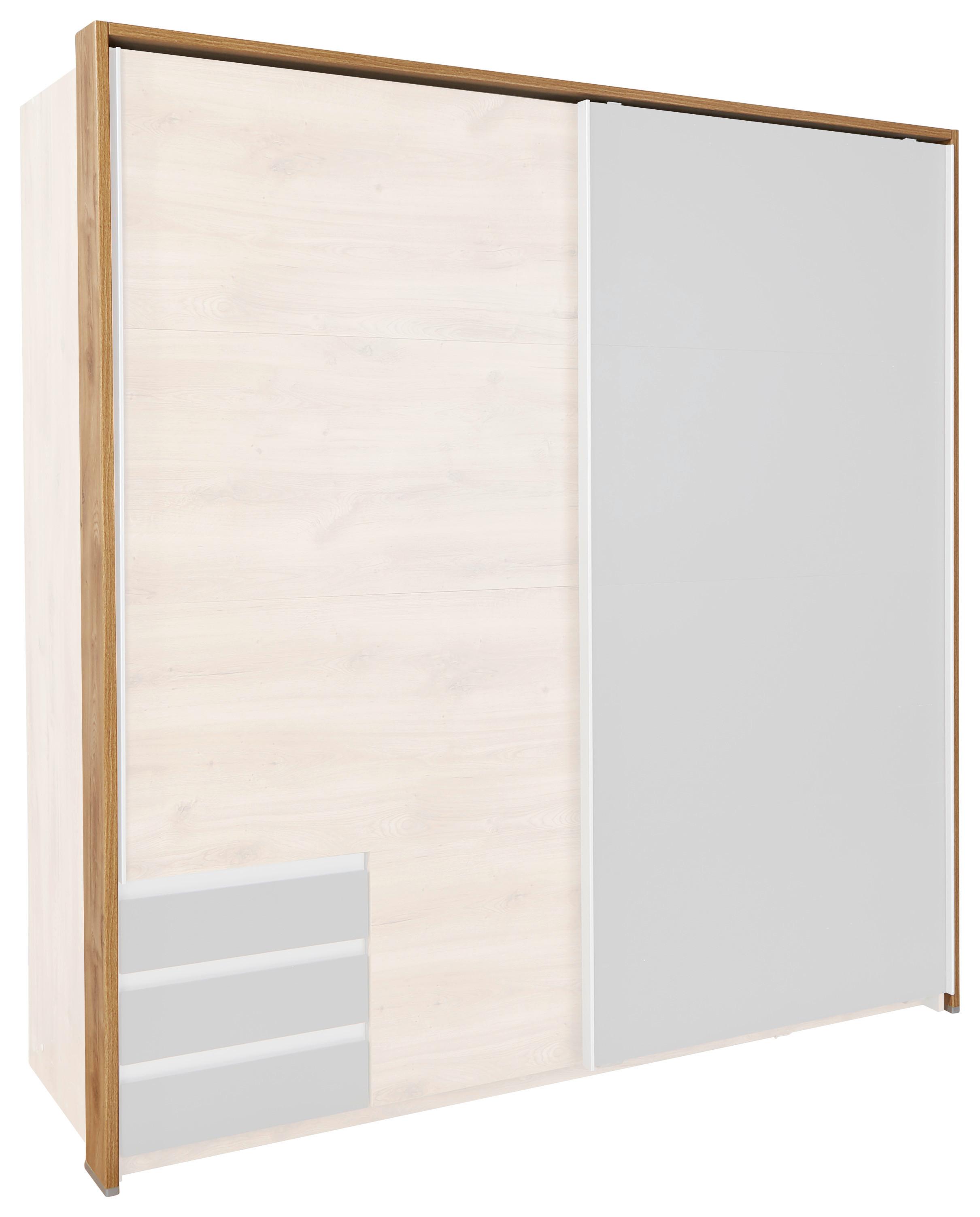 Ukrasni Okvir Emden - boje hrasta, Moderno, drvni materijal (185/202/12cm)