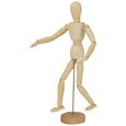 Skulptura Hygge - rjava, les (30cm) Skulptura Hygge - rjava, les (30cm)