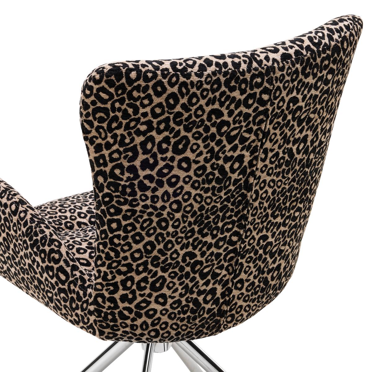 Sessel Liam -Trend- - Chromfarben/Schwarz, Lifestyle, Textil/Metall (58/65/91cm) - Mömax