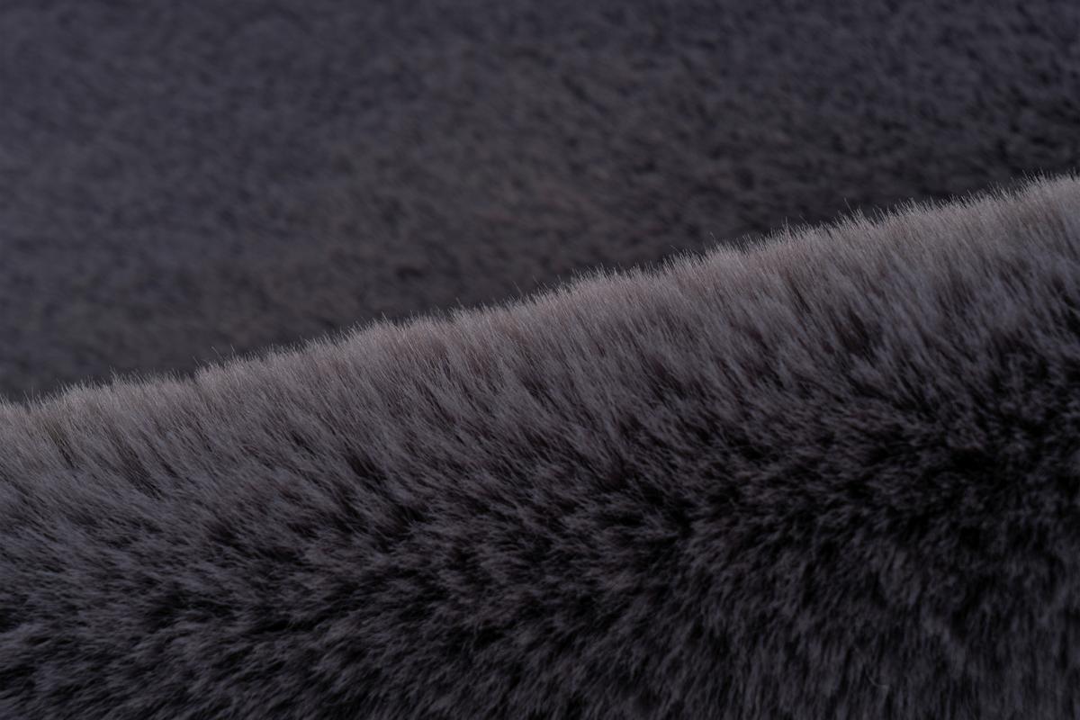 Covor din blană My Infinity, cca. 60x90cm - antracit, Design, textil (60/90cm) - Obsession