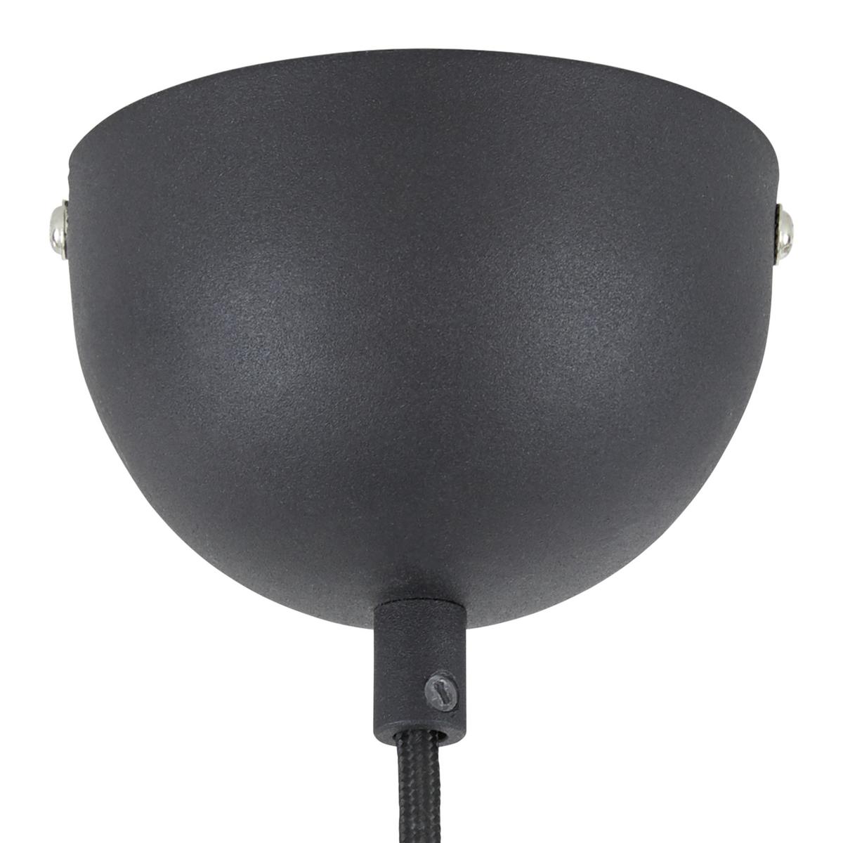 Hängeleuchte Jimmy max. 60 Watt - Goldfarben/Schwarz, LIFESTYLE, Metall (30/105cm) - Mömax