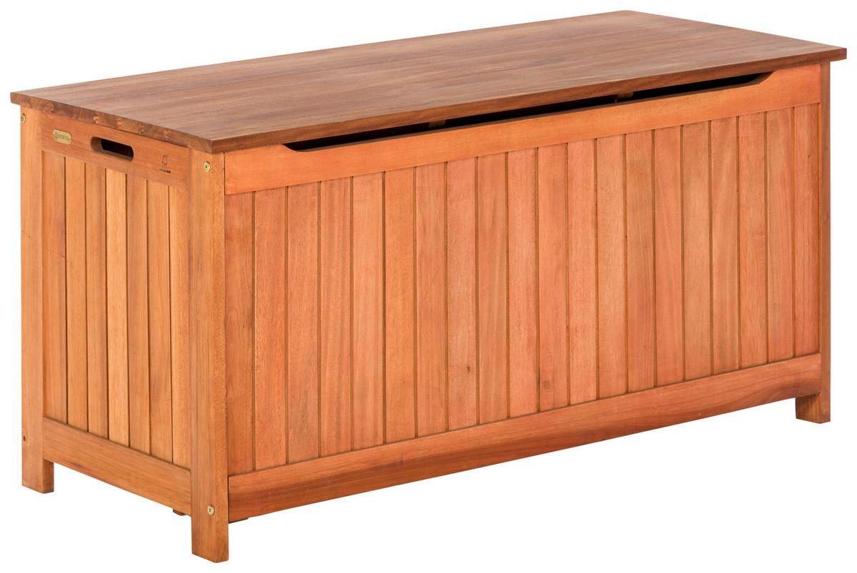 Kissenbox aus Eukalyptus, natur - Naturfarben, KONVENTIONELL, Holz (125/50/51cm) - Gardenson