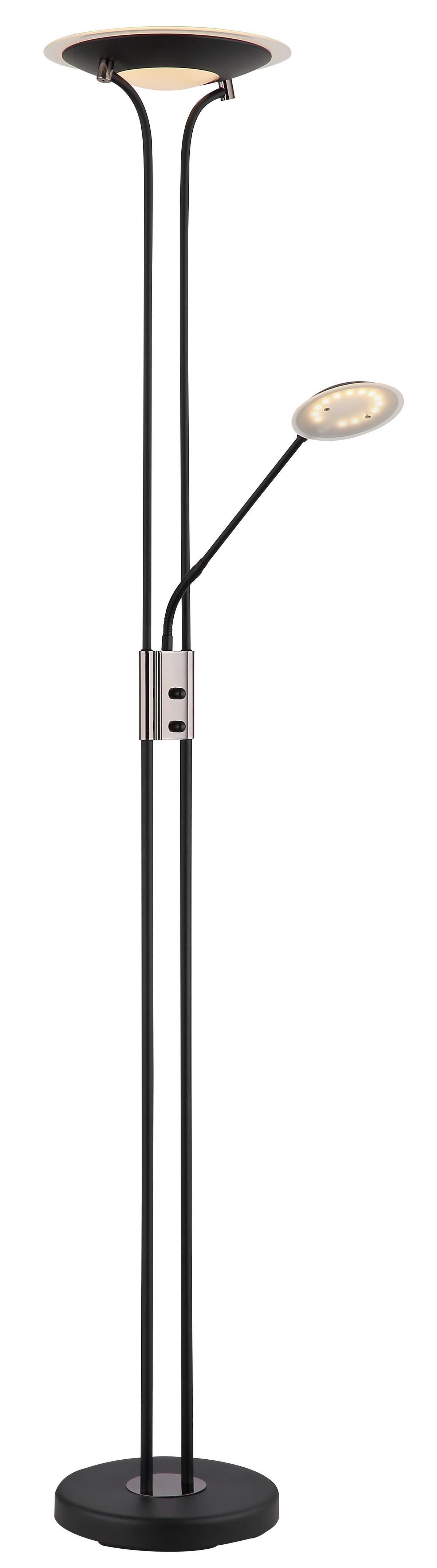 LED-DECKENFLUTER 59094 TAMIKA - Klar/Chromfarben, Konventionell, Glas/Kunststoff (30/180cm) - Globo