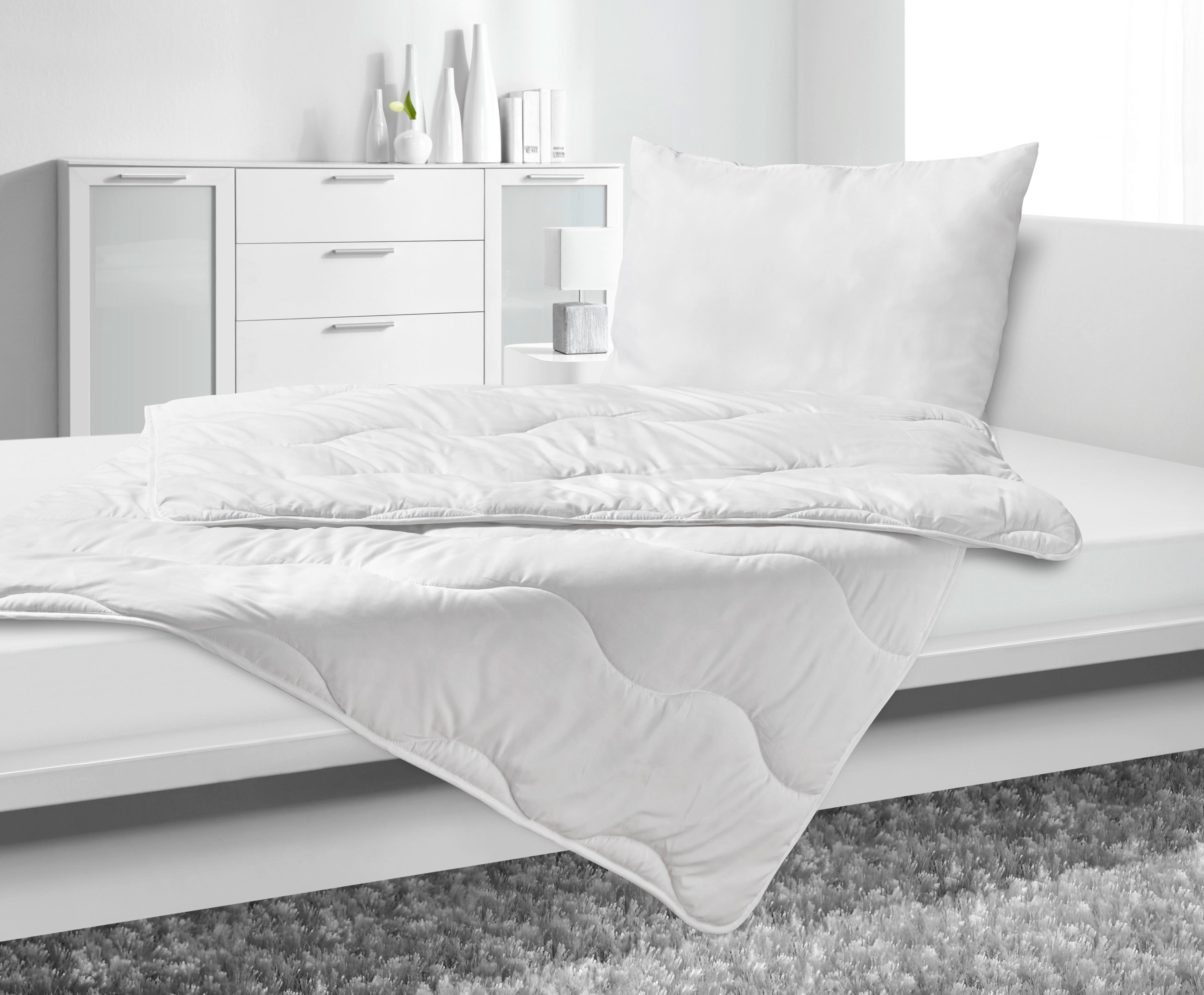 Paplan-párna Szett Sabine - fehér, textil (70/140/90/200cm) - Best Price