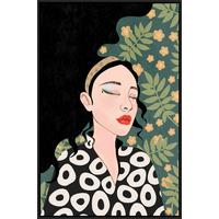 Keilrahmenbild Denise ca. 60x90cm - Beige/Schwarz, MODERN, Holzwerkstoff/Kunststoff (60/90cm) - Mömax