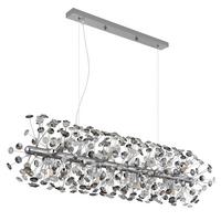 Kristall-hängeleuchte 64135h4c  Katrina - Klar/Chromfarben, Lifestyle, Glas/Kunststoff (90/30/150cm) - Globo