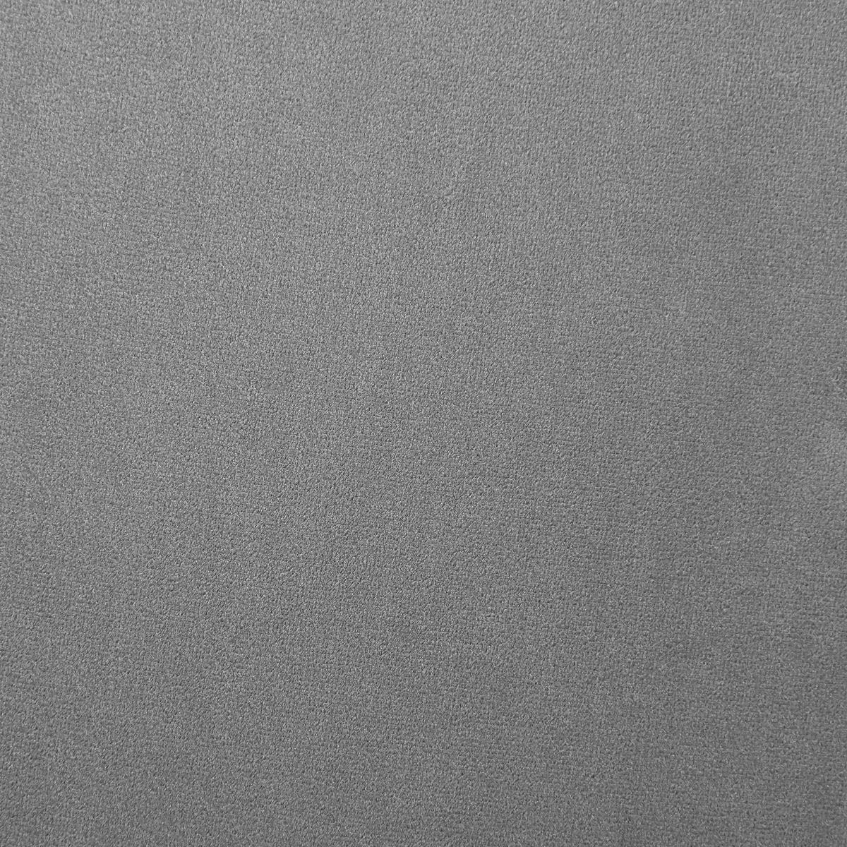 Stuhl Enna Grau Samt Gepolstert - Schwarz/Grau, MODERN, Holz/Textil (48/85/58cm) - Bessagi Home