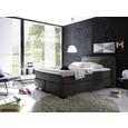 Boxspringbett in Schwarz ca. 140x200 cm inkl. Topper - Schwarz, Basics, Holzwerkstoff/Kunststoff (140/200cm) - Livetastic Boxspringbett in Schwarz ca. 140x200 cm inkl. Topper - Schwarz, Basics, Holzwerkstoff/Kunststoff (140/200cm) - Livetastic
