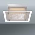 Deckenleuchte Magnus, max. 11,9 Watt - MODERN, Glas/Metall (28/28/10,4cm) - MÖMAX modern living