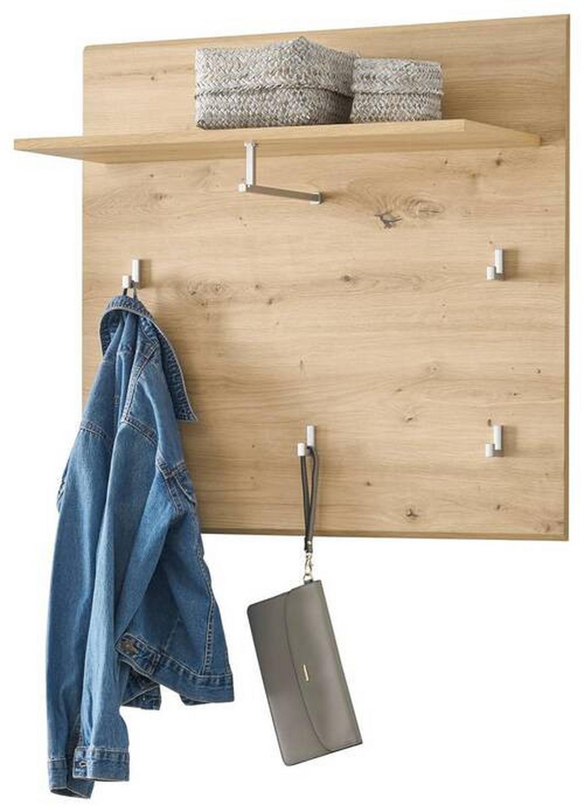 PANEL DO PRZEDPOKOJU NOLA - dąb artisan, Design, materiał drewnopochodny (80/75/28cm) - MID.YOU