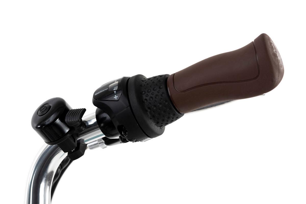 ELEKTROFAHRRAD Alu City Damen Cantaloupe 28" - Blau, Basics, Metall (180/70/100cm)