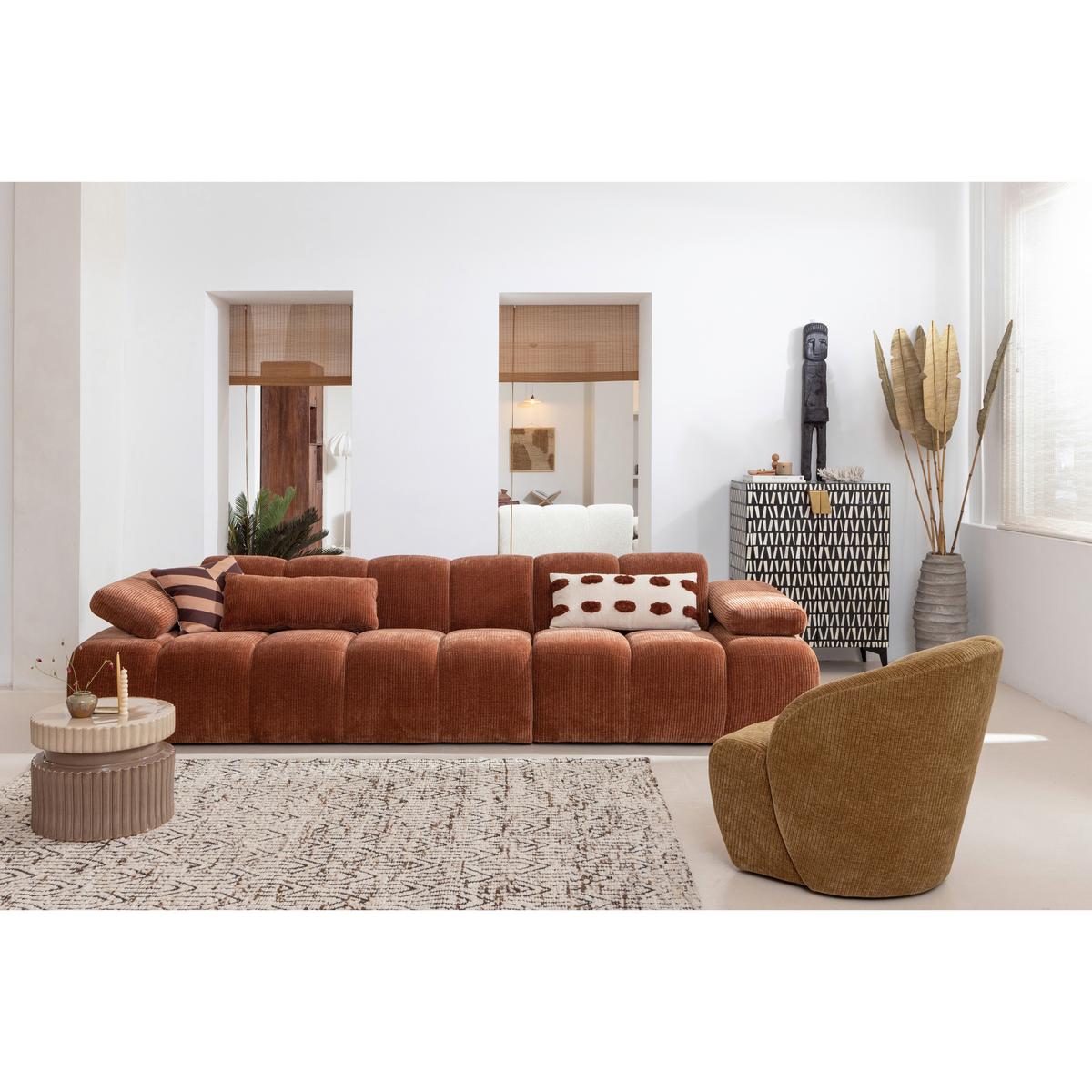 Sessel Mojo Ecru B: 68cm - Ecru, Design, Kunststoff/Textil (68/75/77cm) - Livetastic