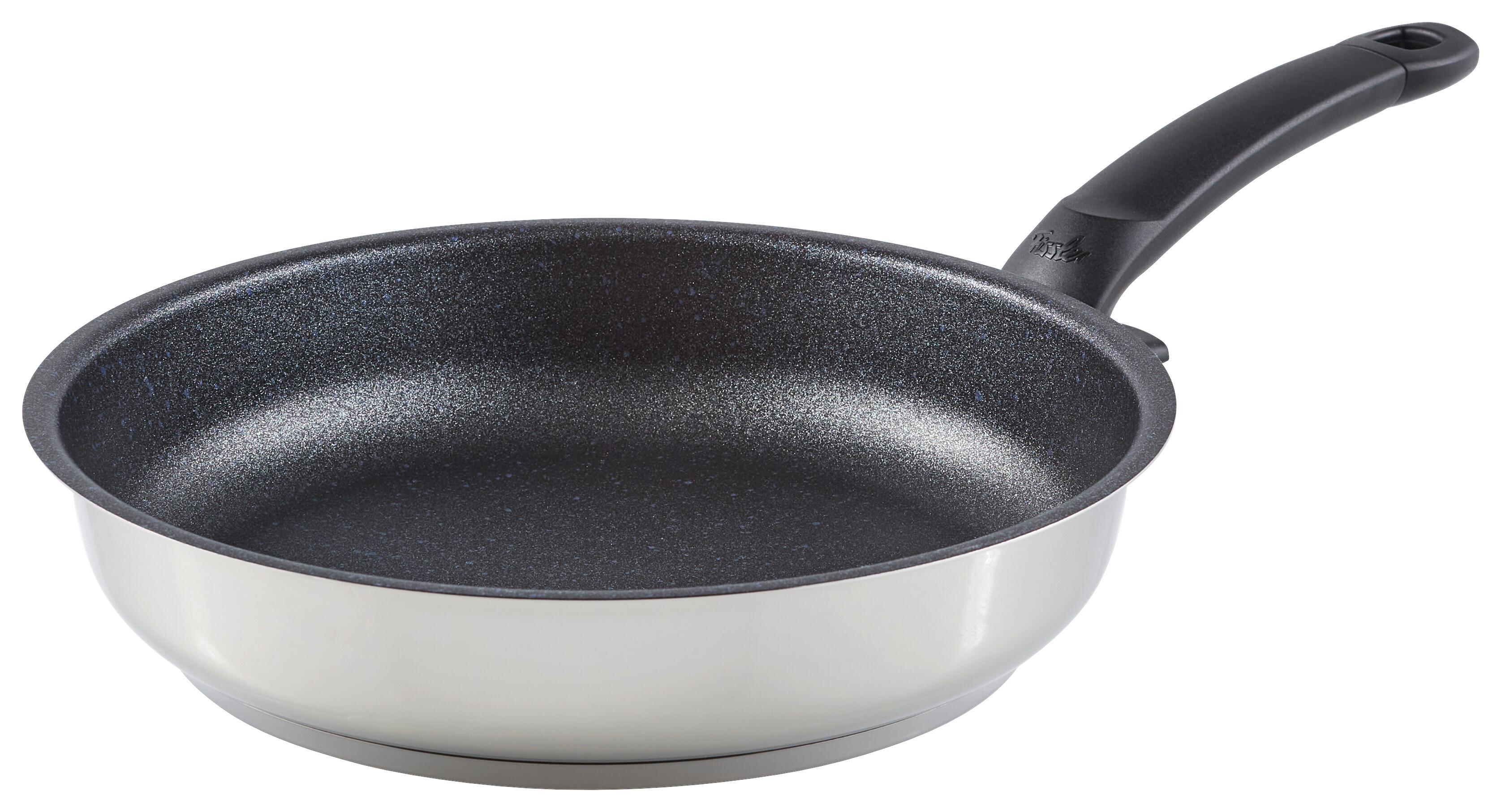 PATELNIA DO SMAŻENIA 138-105-28-100/0 FISSLER - kolor srebrny, Basics, metal (28cm) - Fissler