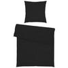 Bettwäsche Stone Washed Uni XL Anthrazit ca. 155x220cm - Anthrazit, MODERN, Textil (155/220cm) - Modern Living