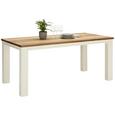 Esstisch aus Akazie Massiv - Multicolor/Braun, ROMANTIK / LANDHAUS, Holz (140/78/90cm) - Premium Living Esstisch aus Akazie Massiv - Multicolor/Braun, ROMANTIK / LANDHAUS, Holz (140/78/90cm) - Premium Living