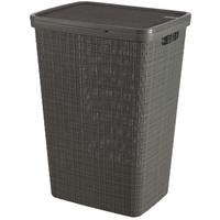 Szennyestartó Jute - sötétszürke/szürke, műanyag (43/58,2/34cm) - Curver