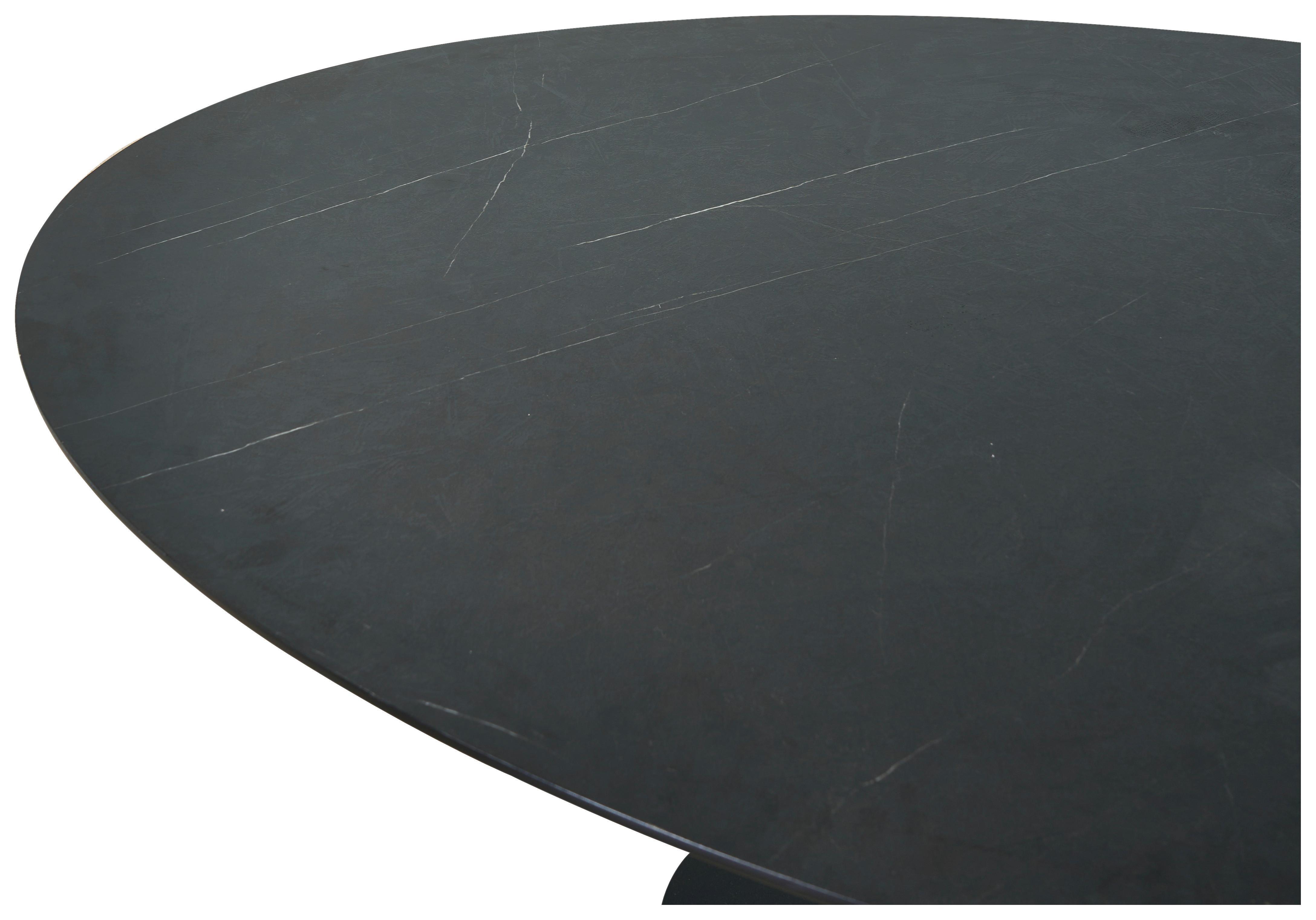MATBORD STEVEN - svart, Design, metall/trämaterial (160/76/95cm) - Mömax