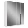 Ormar S Klasičnim Vratima Skyla - bijela, Moderno, drvni materijal/metal (181/210/54cm) - Modern Living