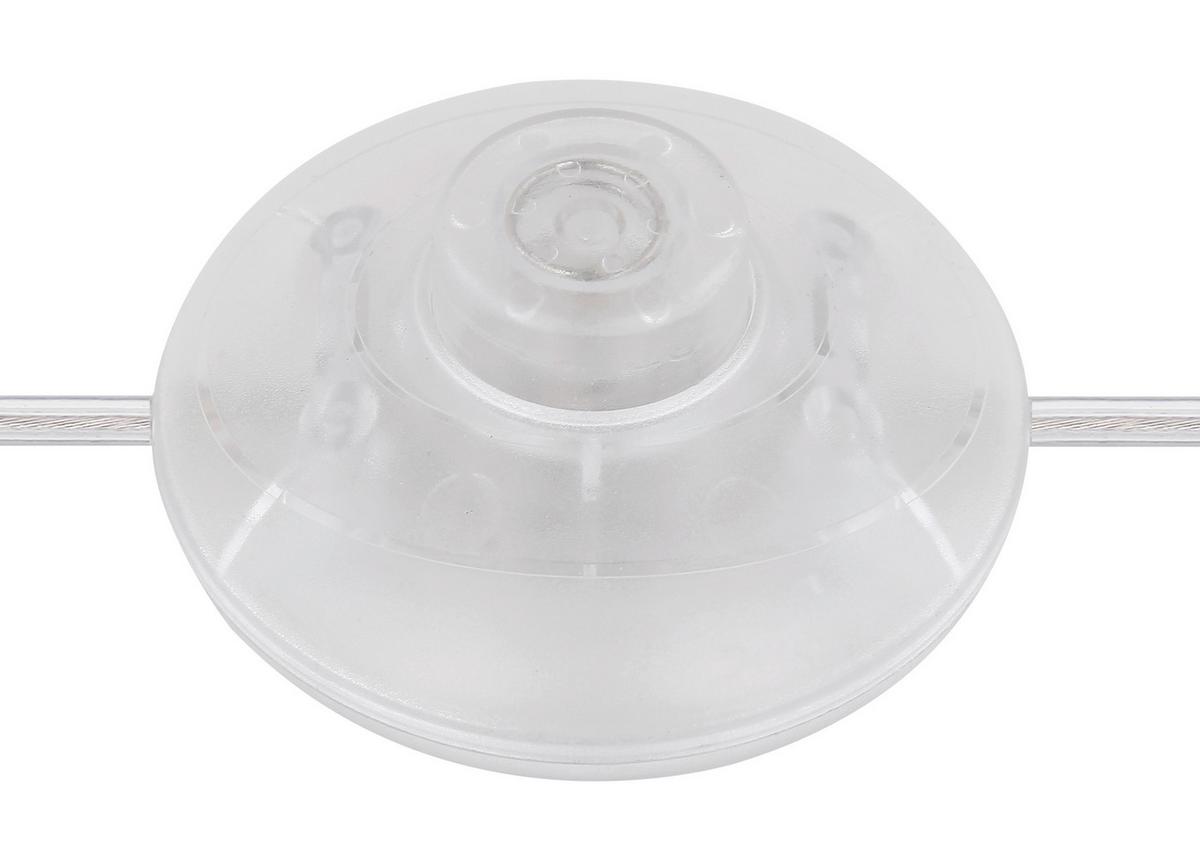 Led Állólámpa 56133-6s - fekete, Design, Üveg/fém (28,5/155cm) - Globo