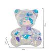 LAMPE DÉCORATIVE LED BERLI - Transparent, KONVENTIONELL, matière synthétique (19/20/25cm) - Mömax