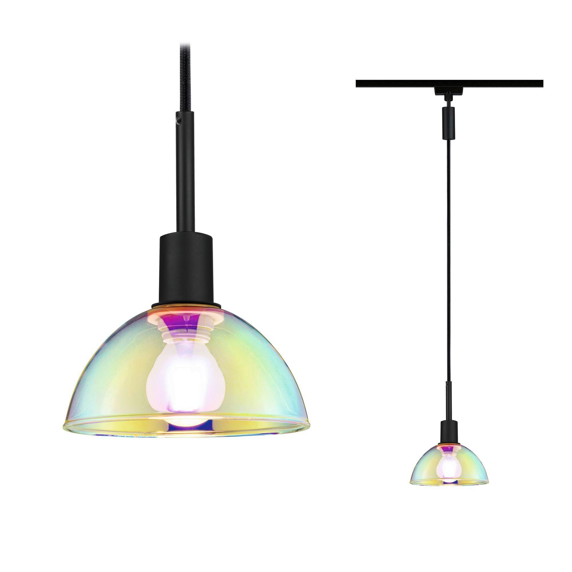 Schienensystem-Hängeleuchte Pendulum Sarrasani max. 20Watt - Multicolor, Design, Glas/Metall (14/140cm) - Paulmann