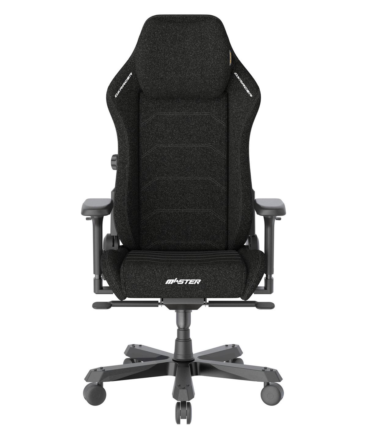 Gamingstuhl Master Schwarz - Schwarz, KONVENTIONELL, Textil/Metall (70/133/70cm) - Dxracer