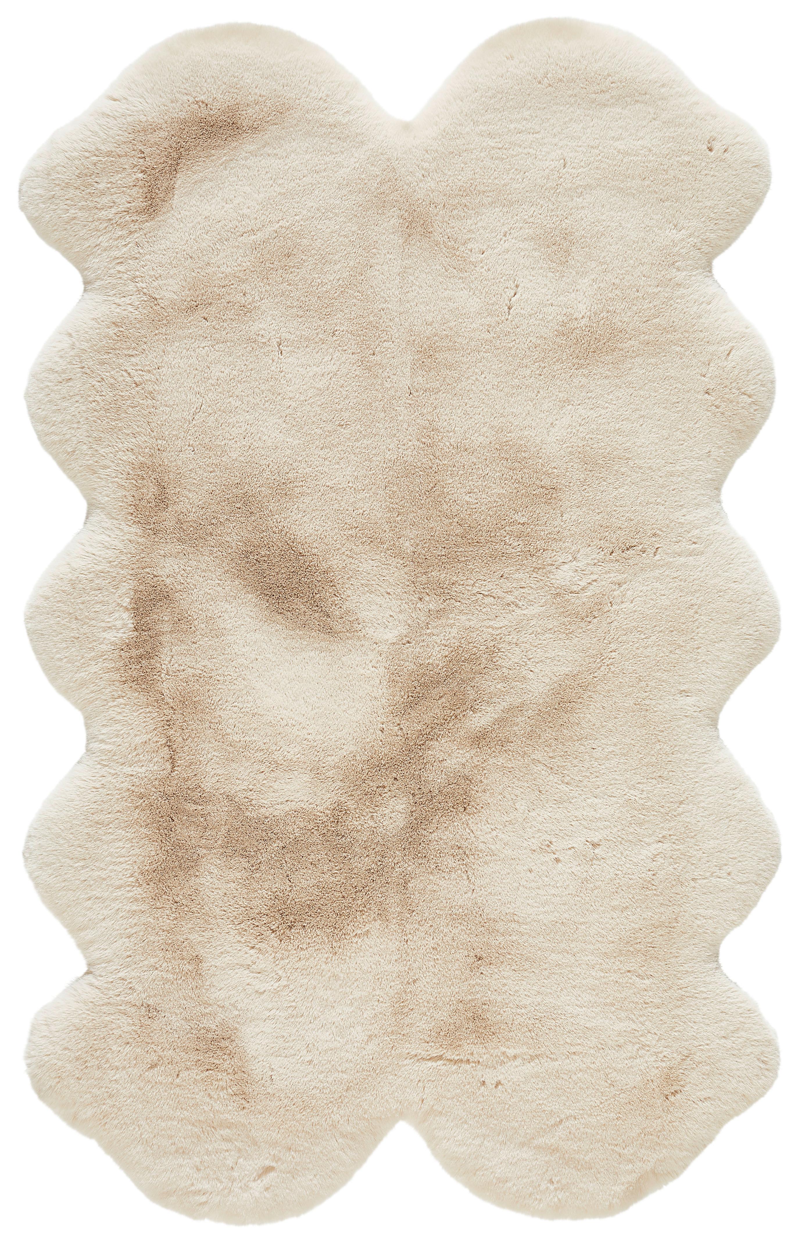 FUTRO SZTUCZNE SUAVE - beżowy, Trend, futro (110/180cm) - Novel