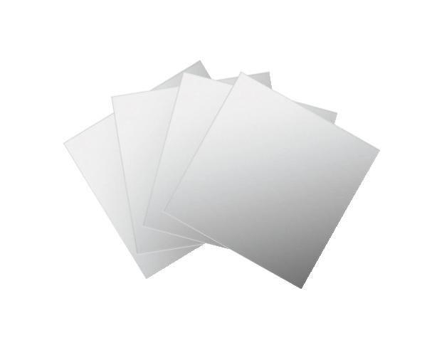 Spiegelfliesenset Tail Silberfarben - Silberfarben, Glas (30/30cm) - Modern Living