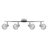 Reflektor Collar - boje kroma/prozirno, Konvencionalno, staklo/metal (65/8.5cm)