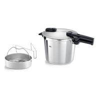 SZYBKOWAR 602-410-06-070/0 FISSLER - kolor srebrny/kolor stalowy, Basics, metal (22/220cm) - Fissler