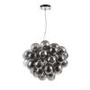 PENDELLEUCHTE BALBO - Grau/Nickelfarben, Trend, Glas/Metall (50/40/50cm) - MAYTONI