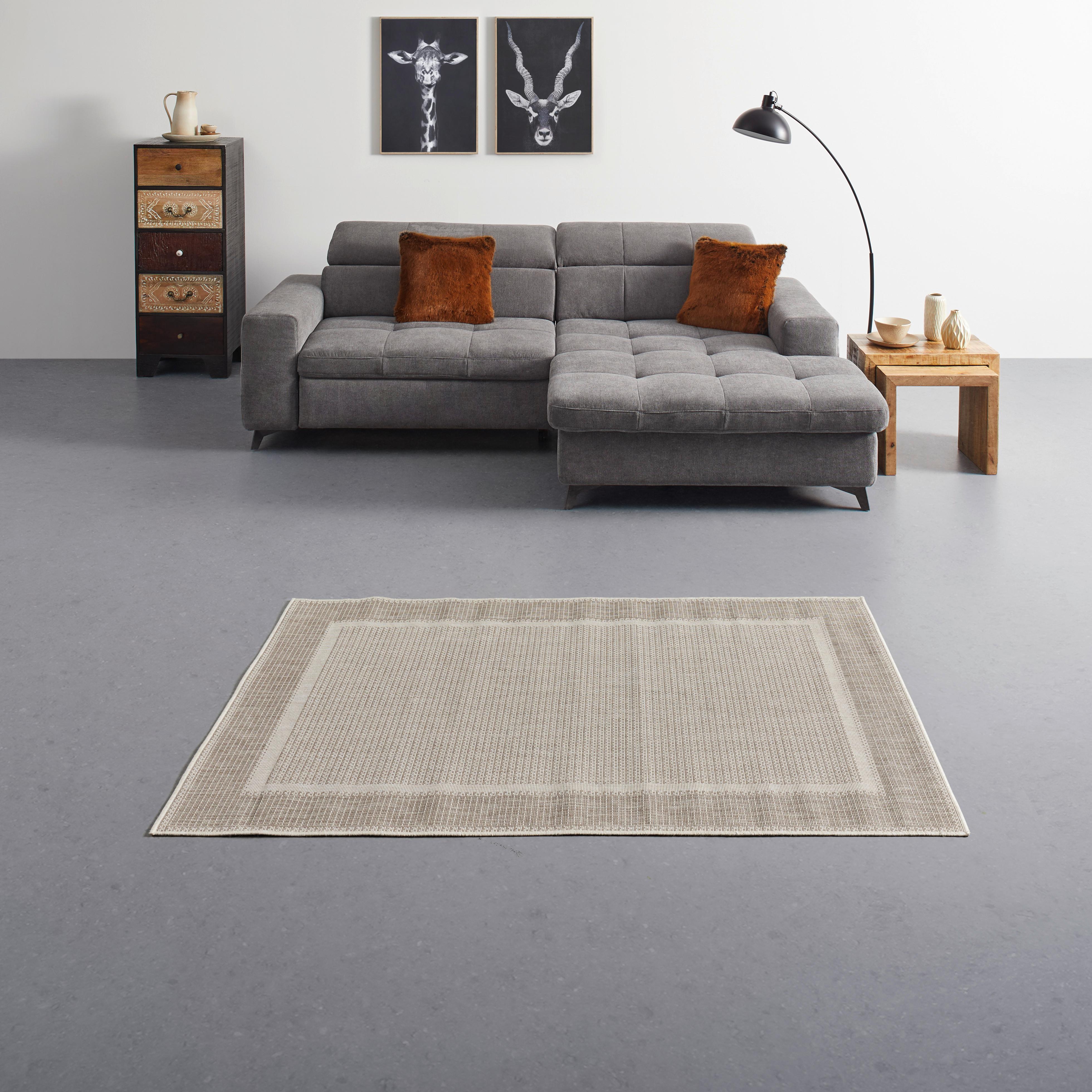 Síkszövött Szőnyeg Country Grau 200/250 - bézs, Konventionell, textil (200/250cm) - Modern Living