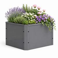Hochbeet Vcm Beet "balora M" - Schwarz, Modern, Metall (50/30/40cm)
