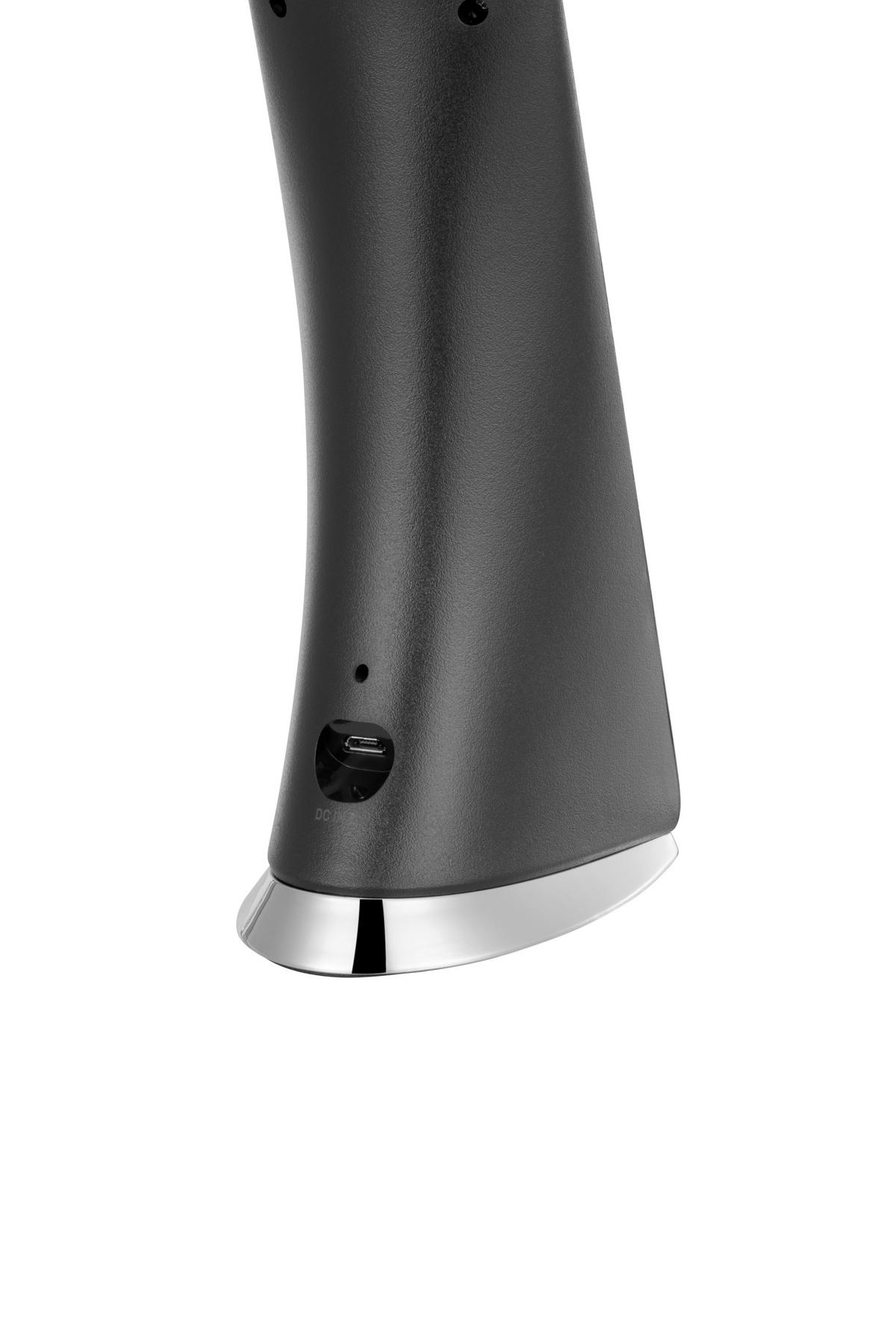 LED Íróasztali Lámpa Freddy - fekete, Modern, műanyag/fém (9/9/30cm) - Mömax