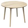 MATBORD BJÖRN - naturfärgad, Modern, trämaterial/trä (100/76cm) - Mömax