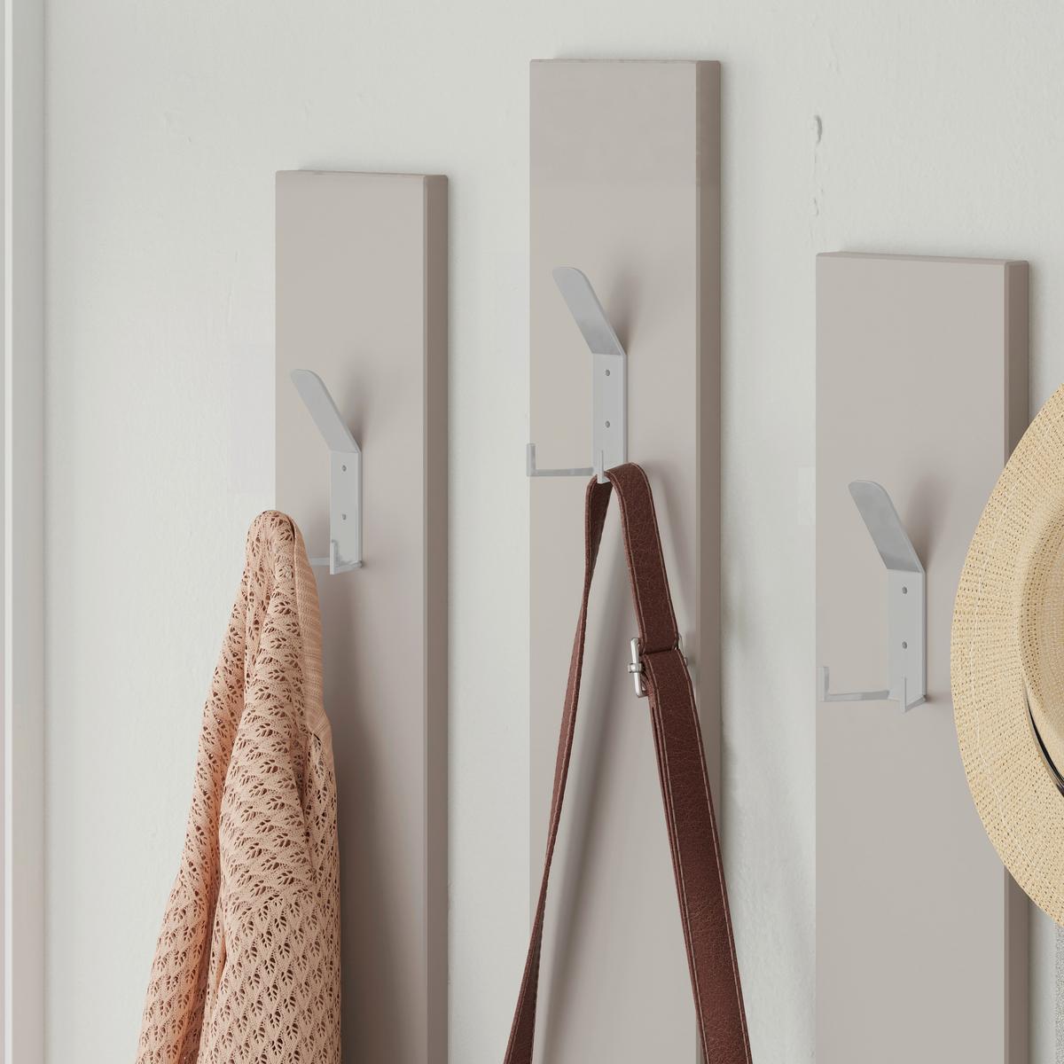 Garderobe Ramda ca. 137x154x35 cm Mokka - Braun/Mokka, Design, Holzwerkstoff (137/154/35cm) - Livetastic