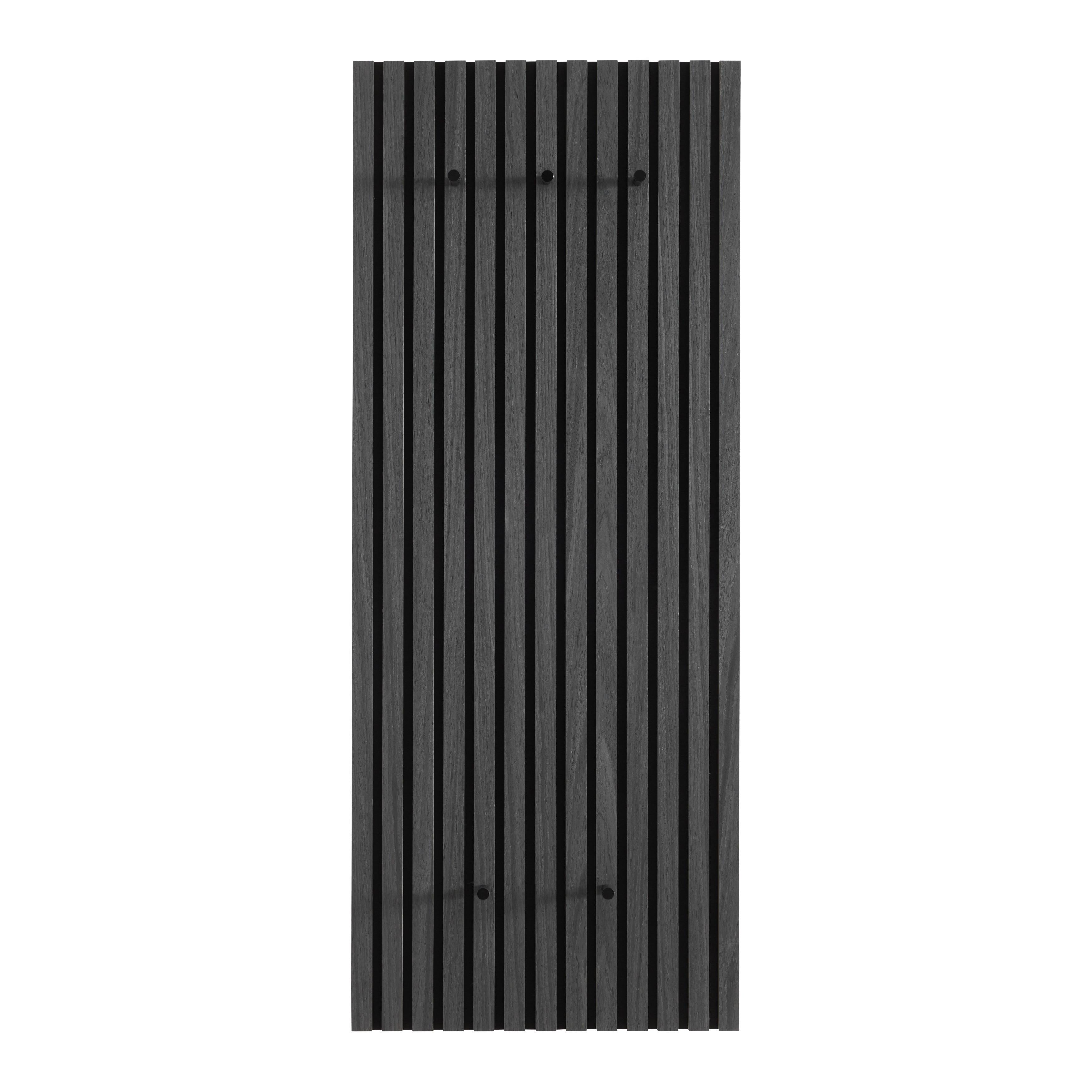 HALLPANEL GRACE -SB- - grå, Modern, metall/trä (50/125/7,5cm) - Mömax