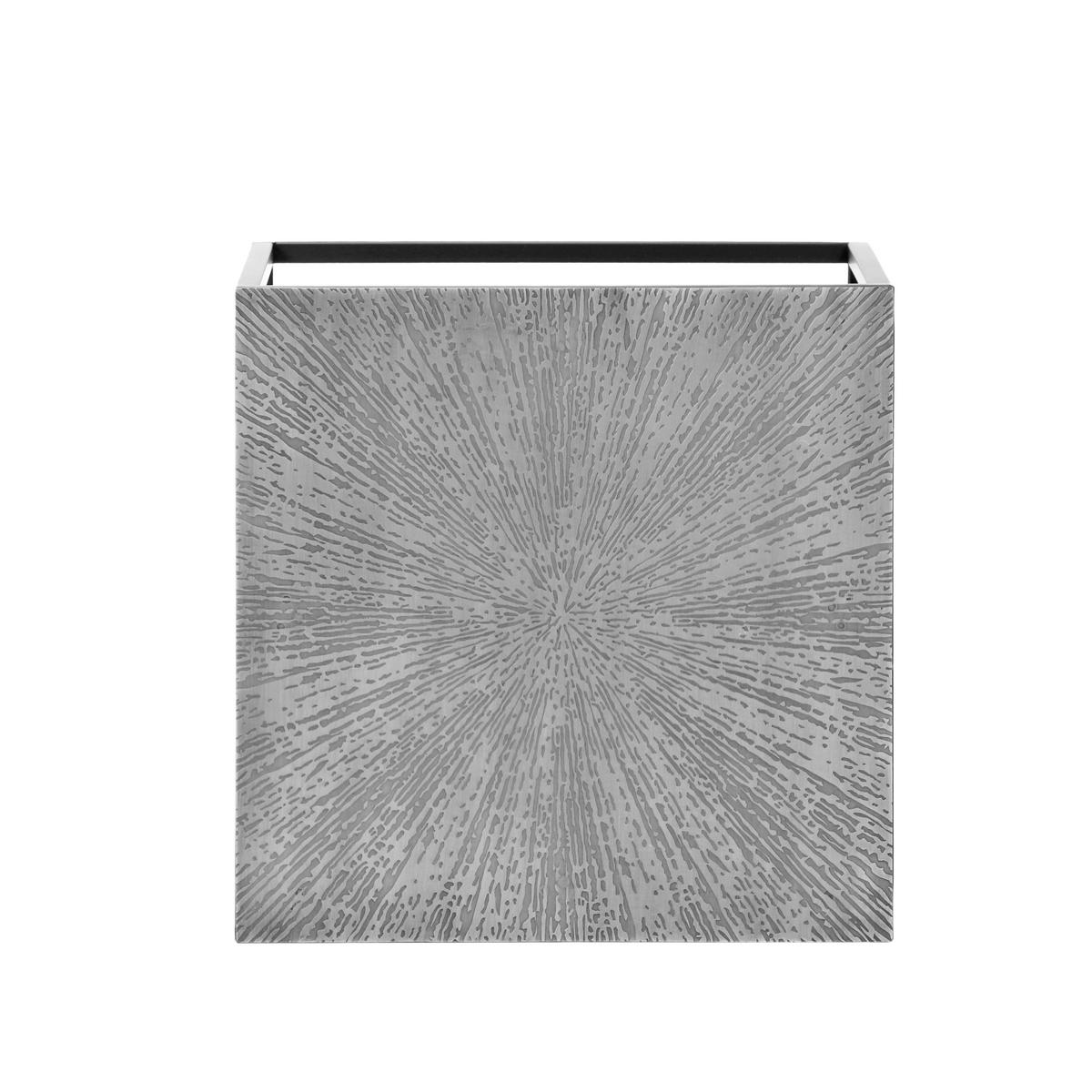 ZESTAW STOLIKÓW BOCZNYCH HIRA - kolor srebrny/czarny, Modern, metal (35-40/35-40/35-40cm)