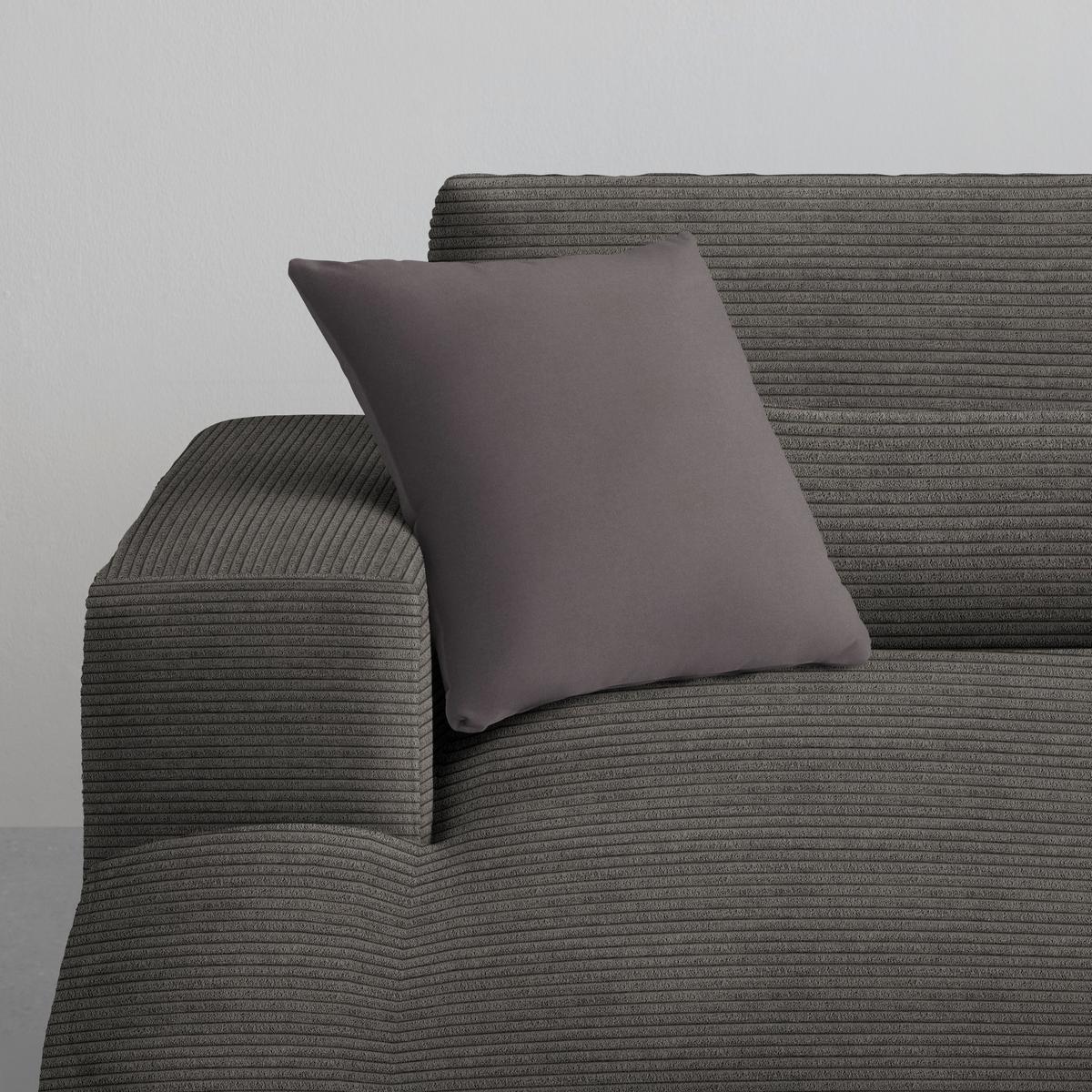 Ecksofa Fabiona rechts Braun - Braun, Modern, Holz (268/85/194cm) - Premium Living
