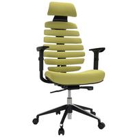 Pisarniški Stol Ergo Line Ii Pro, Zelena - črna/zelena, Moderno, kovina/umetna masa (65/131/53cm) - MID.YOU