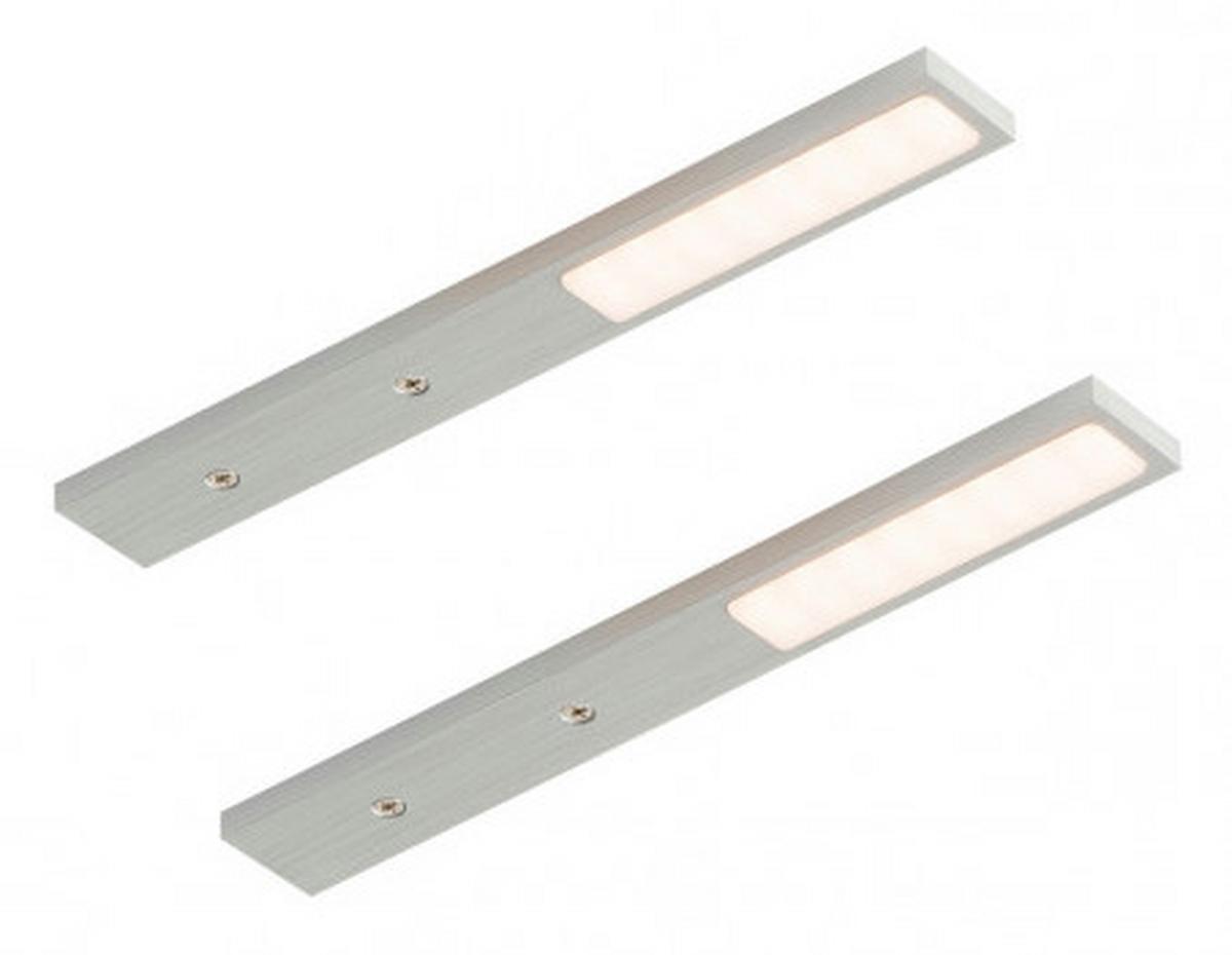 Unterbauleuchten-Set 418822, 2-teilig - Metall (19,7/2,5/6cm) - Based