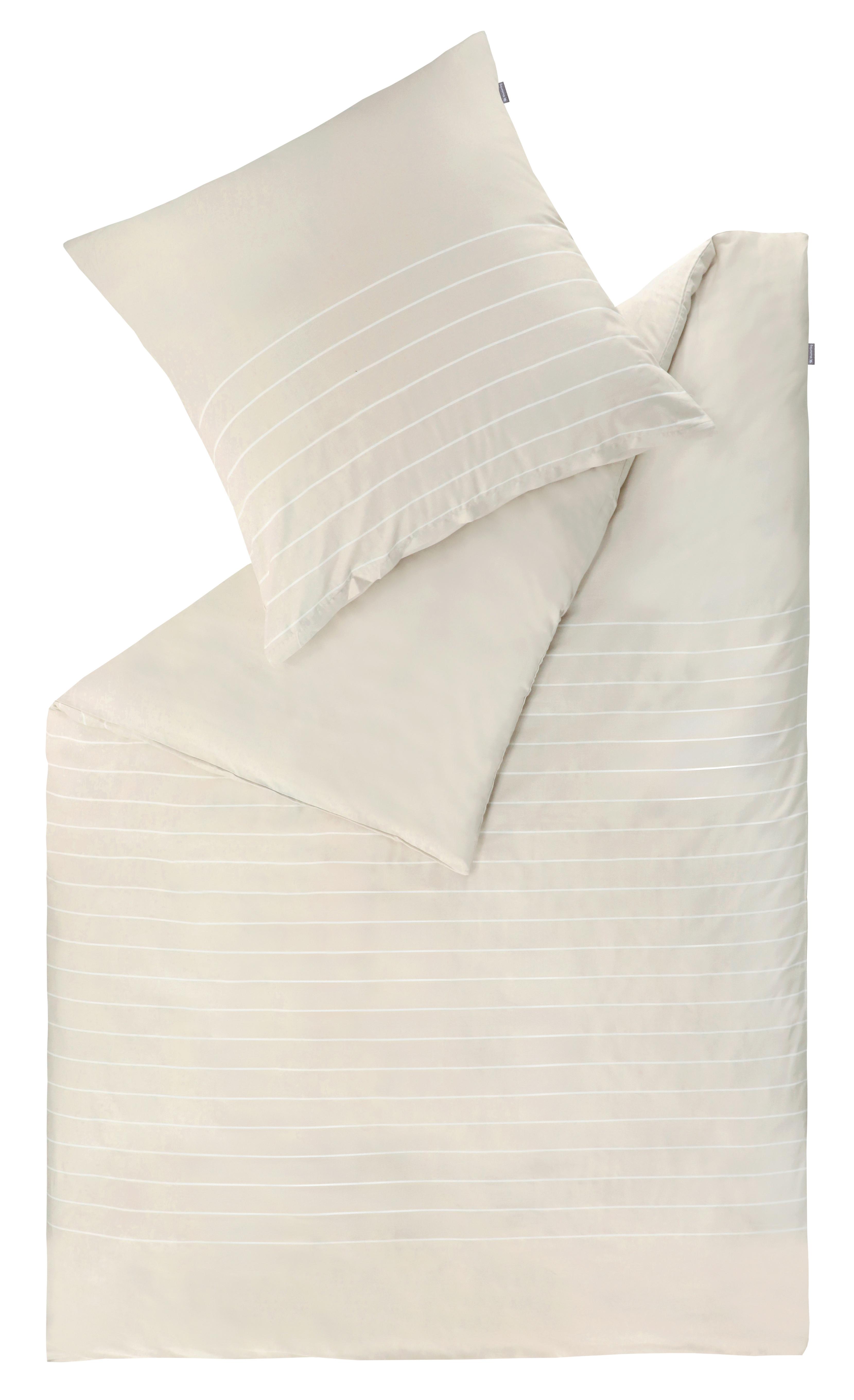 POŚCIEL DWUSTRONNA MR-SIMPLE - beżowy/kremowy, Design, tkanina (155/220cm) - Musterring