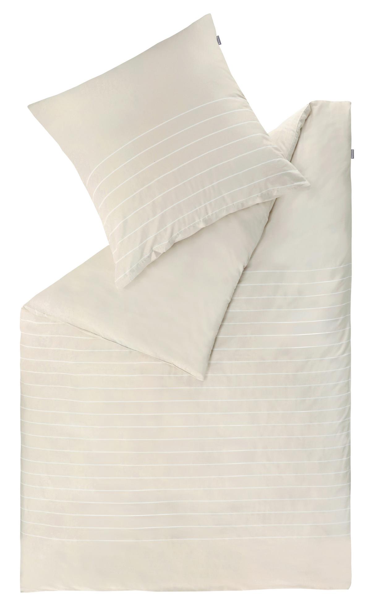 POŚCIEL DWUSTRONNA MR-SIMPLE - beżowy/kremowy, Design, tkanina (155/220cm) - Musterring