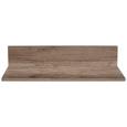 Falipolc Kashmir - barna, modern, fa (70/20/20cm) - JAMES WOOD