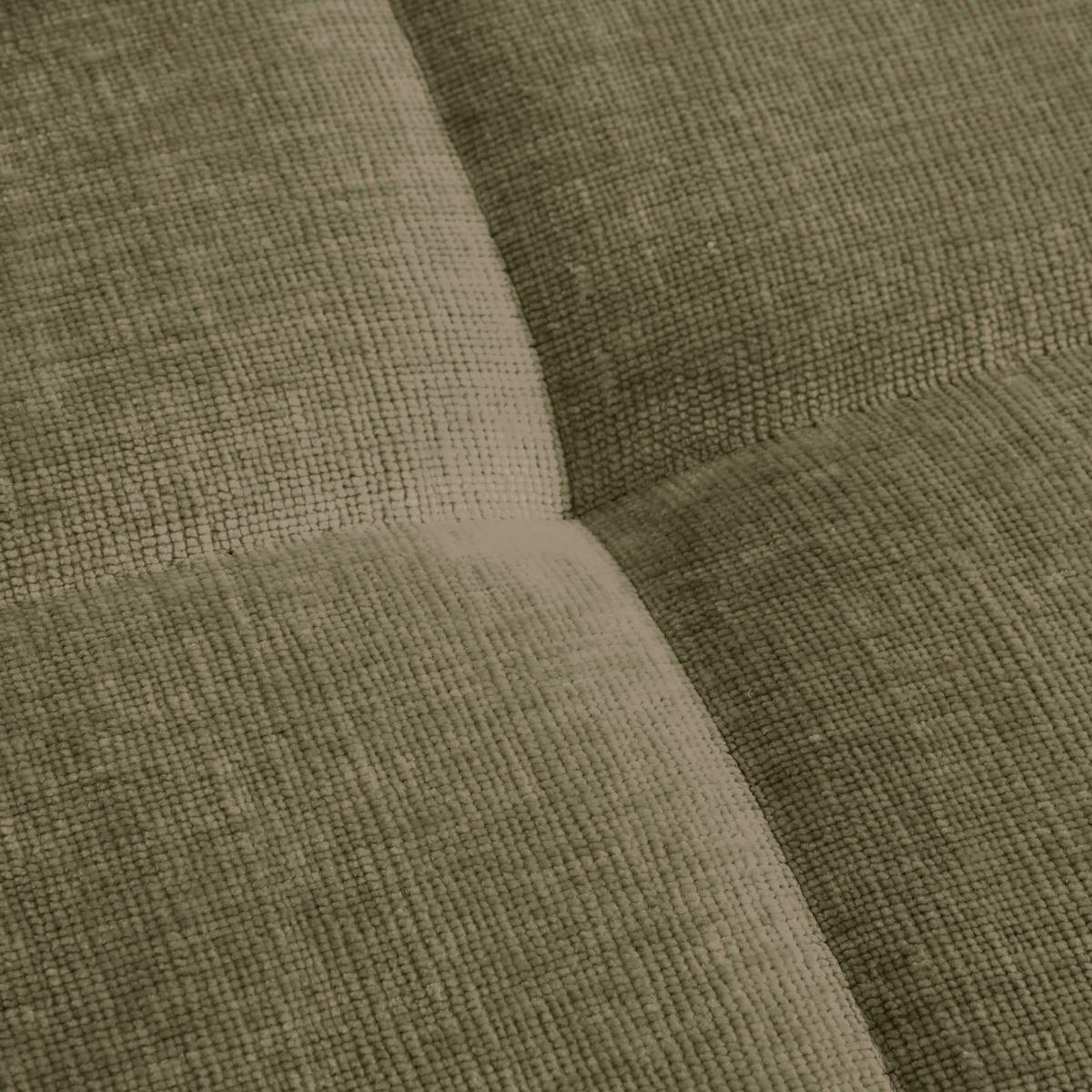 Bigsofa Matteo Olivgrün - Schwarz/Olivgrün, Modern, Holz (246/93/124cm) - Based